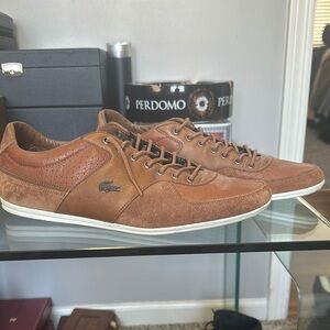 Lacoste Men's Brown Casual Shoes